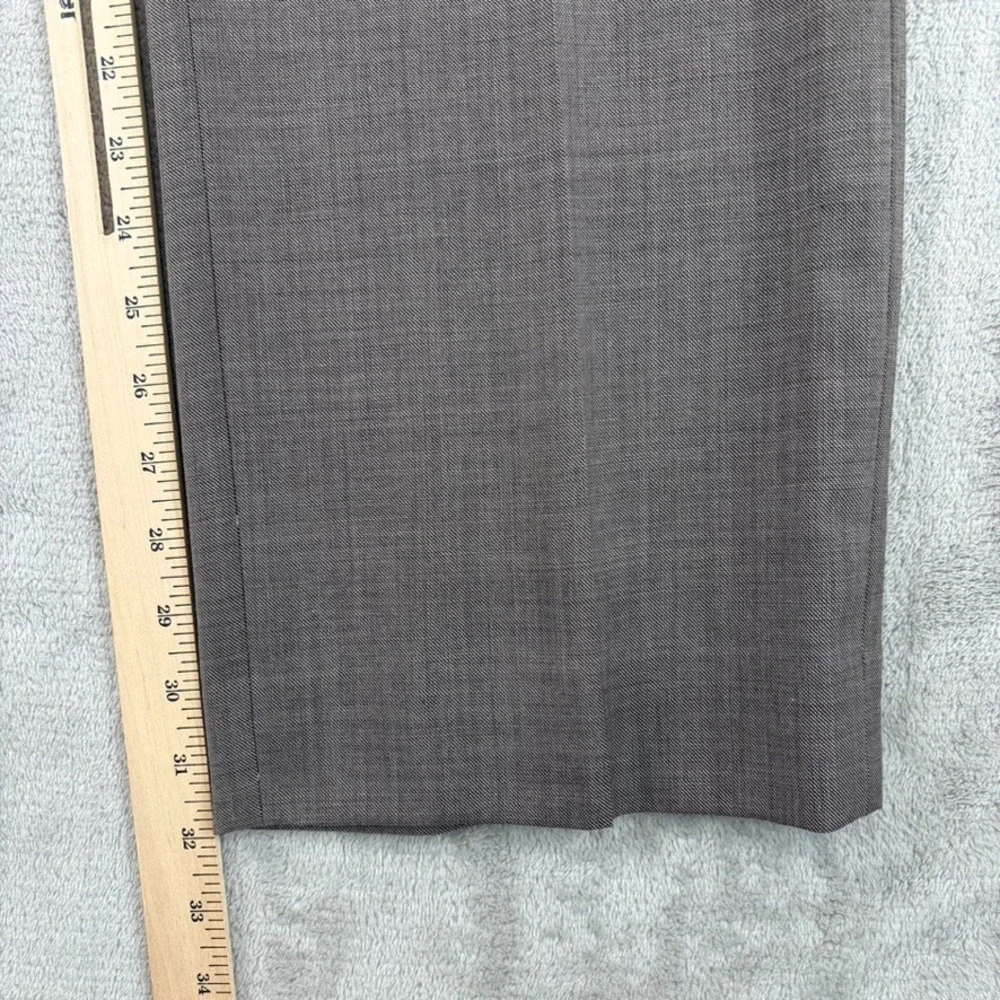 Banana Republic Classic Fit Dress Trousers Pants in Brown 100% Wool Men 34x32‎